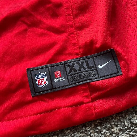 Kansas City Chiefs Chris Jones Red Jersey Men’s XXL Stitched - Picture 4 of 7